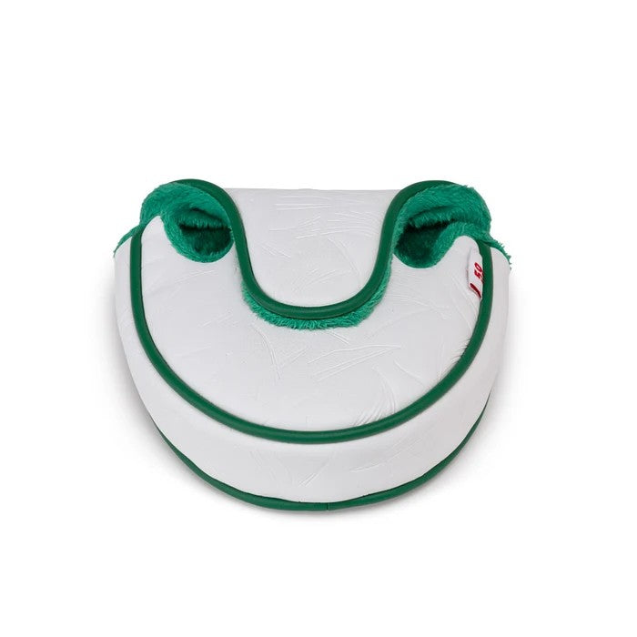 Ping Looper Mallet Putter Cover, bílo zelený cover na mallet patr