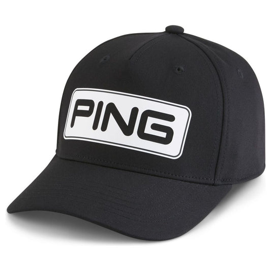 Ping Tour Classic, pánská černá golfová kšiltovka