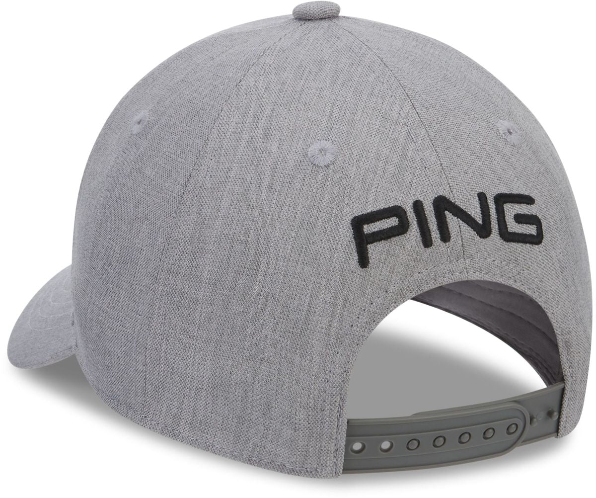 Ping Tour Classic, pánská šedá golfová kšiltovka