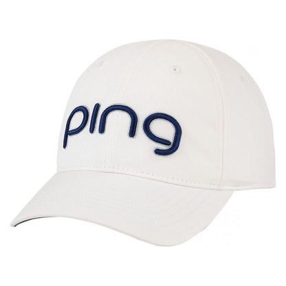Ping Tour Ladies Vented Delta, bílá dámská golfová kšiltovka
