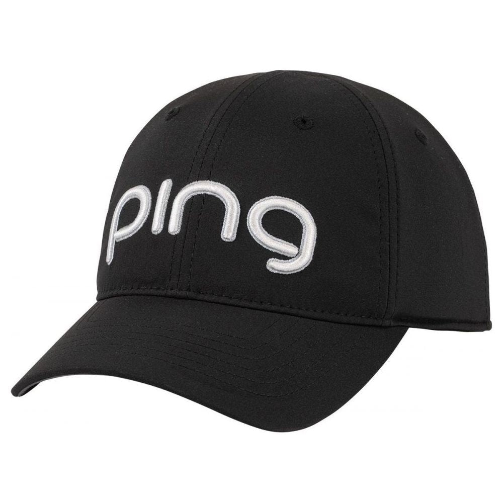 Ping Tour Ladies Vented Delta, černá dámská golfová kšiltovka