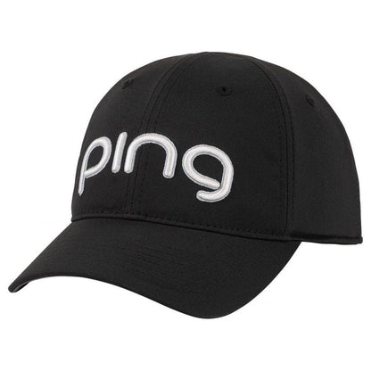 Ping Tour Ladies Vented Delta, černá dámská golfová kšiltovka
