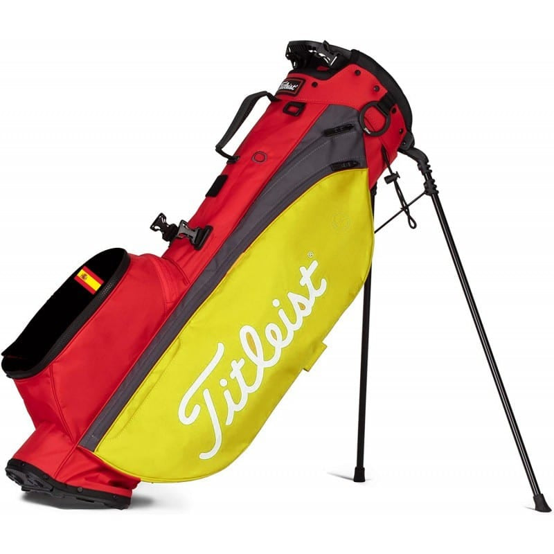 Players 4, Red, Gold - Spain, golfový bag na nošení