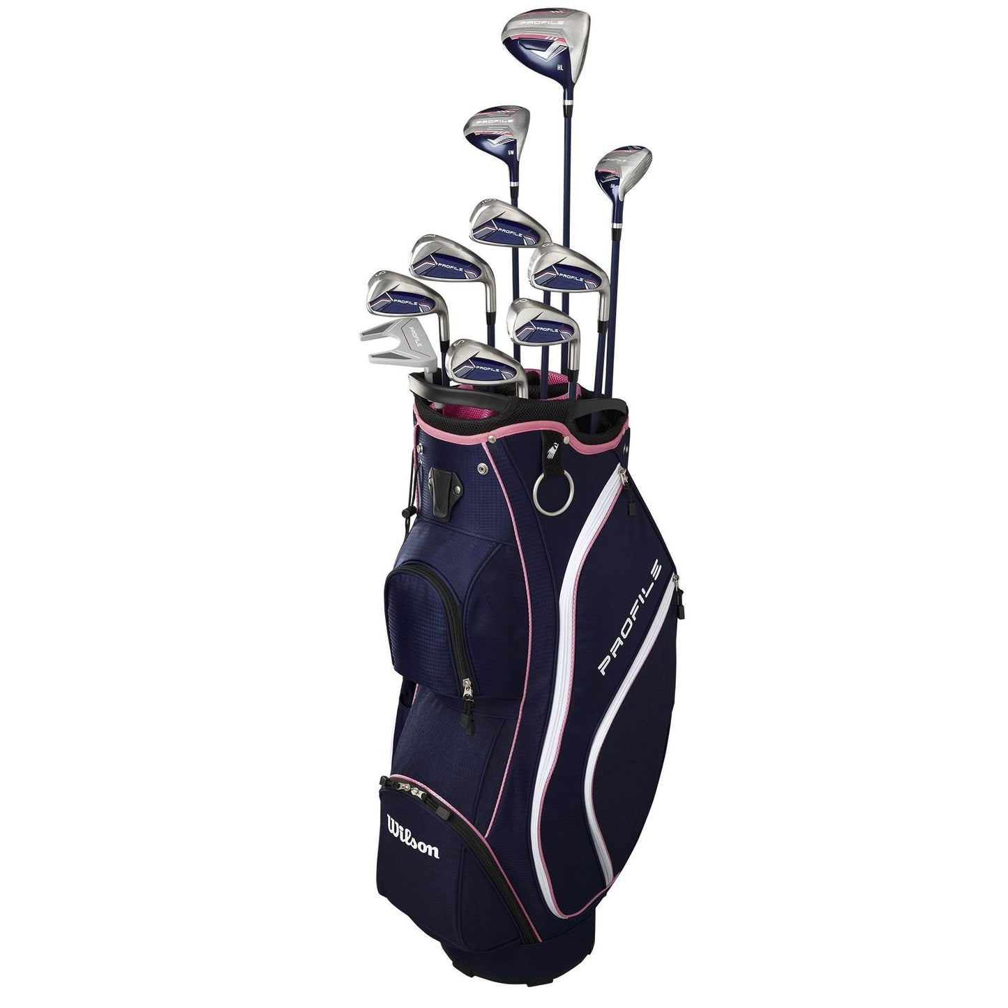 Wilson Profile, pravé držení, dámský začátečnický golfový set