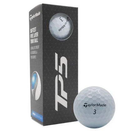 TaylorMade TP5 2024, bílé golfové míčky