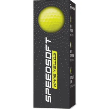 TaylorMade SpeedSoft 2024, žluté golfové míčky