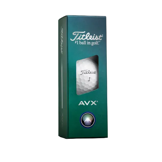Titleist AVX 2024, weiße Golfbälle