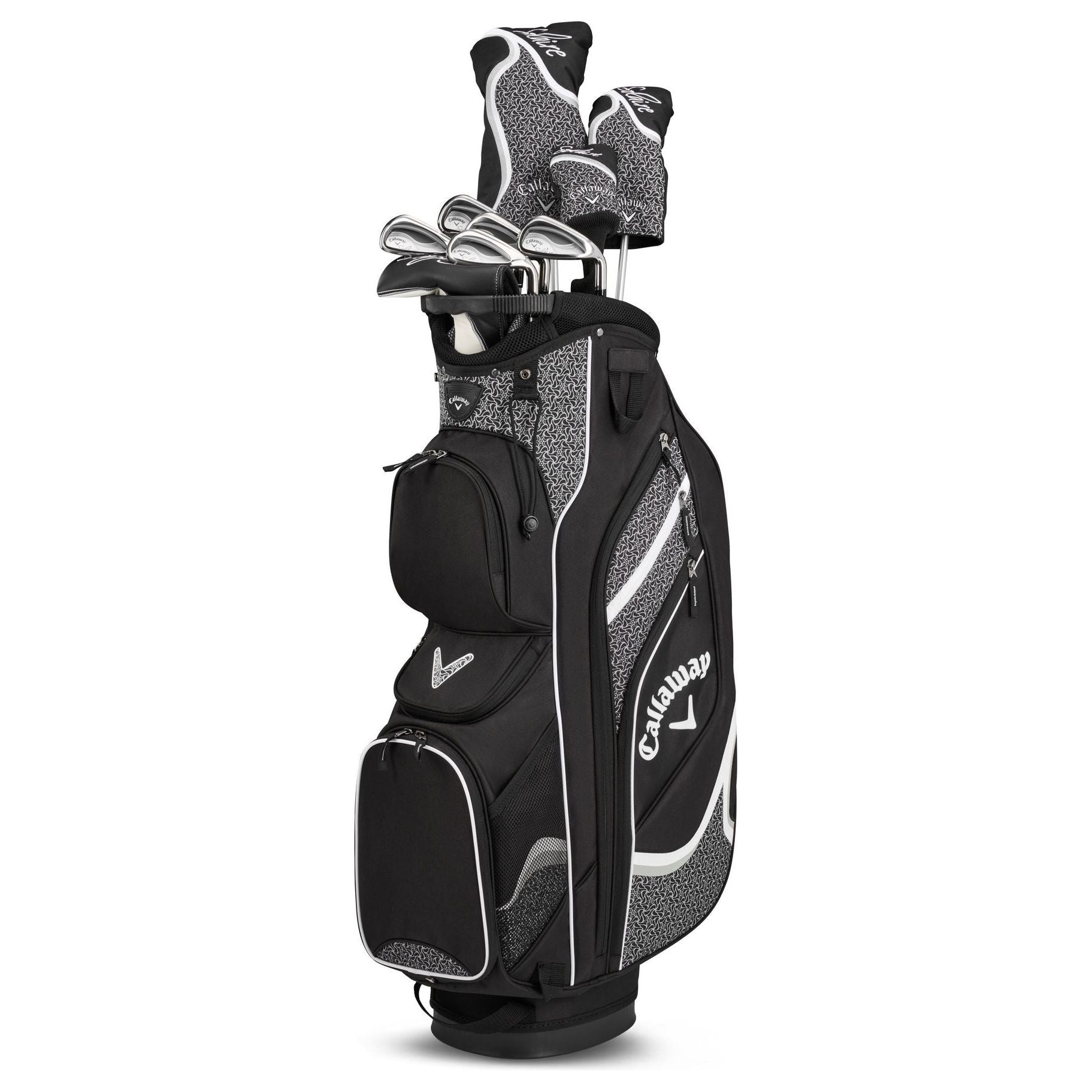 Callaway Solaire Black, pravé držení, dámská začátečnická golfová sada