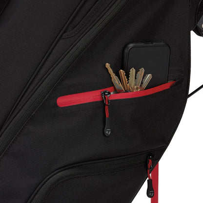 TaylorMade FlexTech Crossover, black golf stand bag