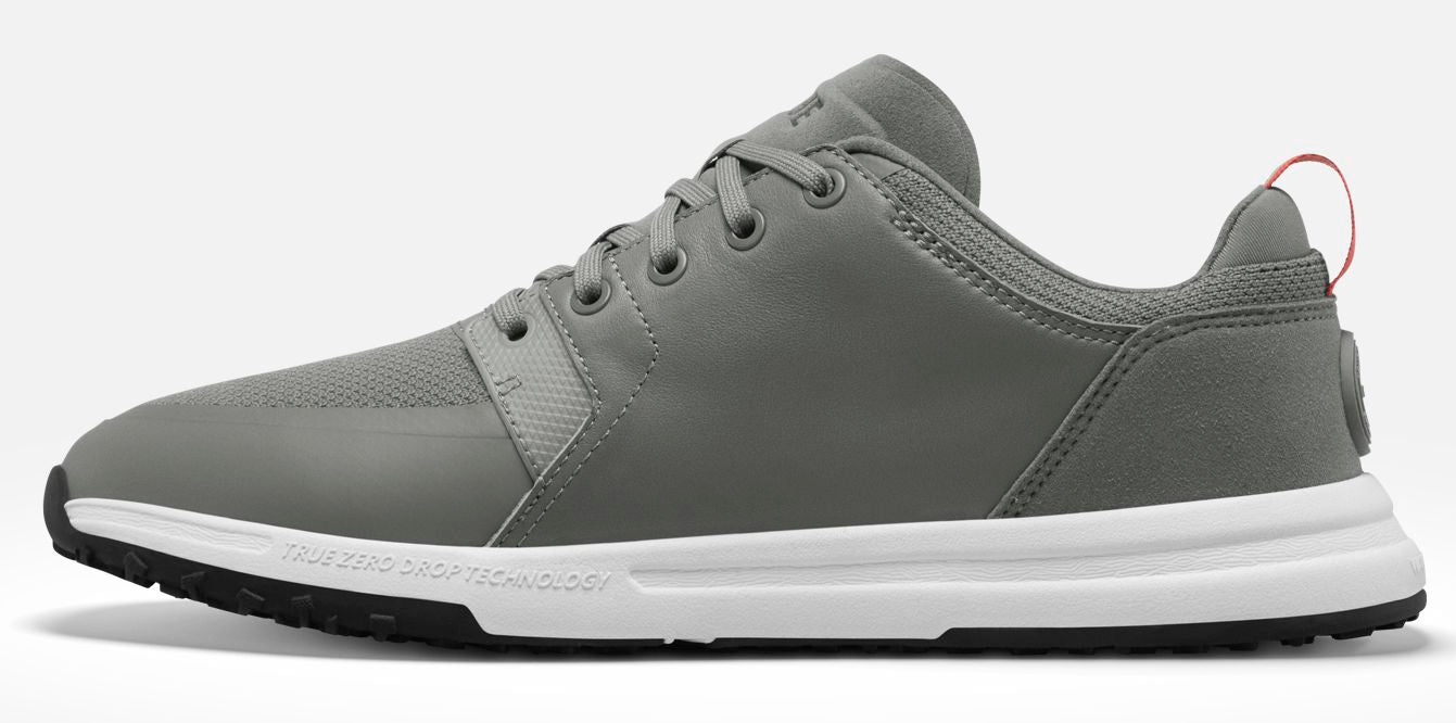 True OG Cush, Grey, šedé barefoot pánské golfové boty, bez spikové