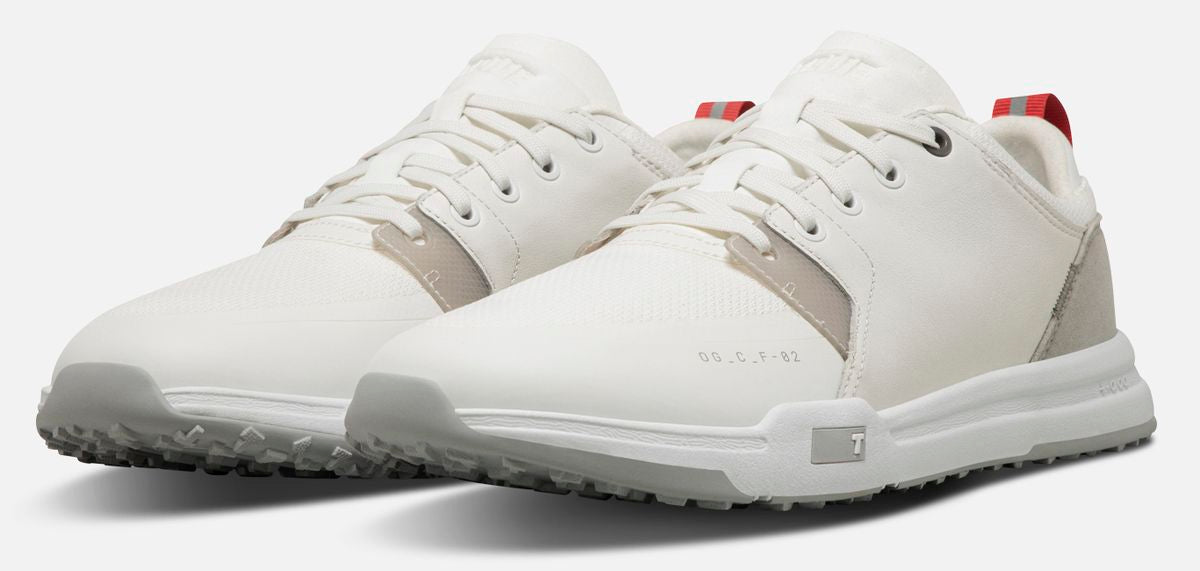 True OG Cush, White, barefoot pánské golfové boty