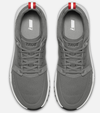True OG Cush, Grey, šedé barefoot pánské golfové boty, bez spikové