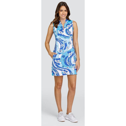 Tail Larimar SL Golf Dress Noveltyco, Daffodil Wave