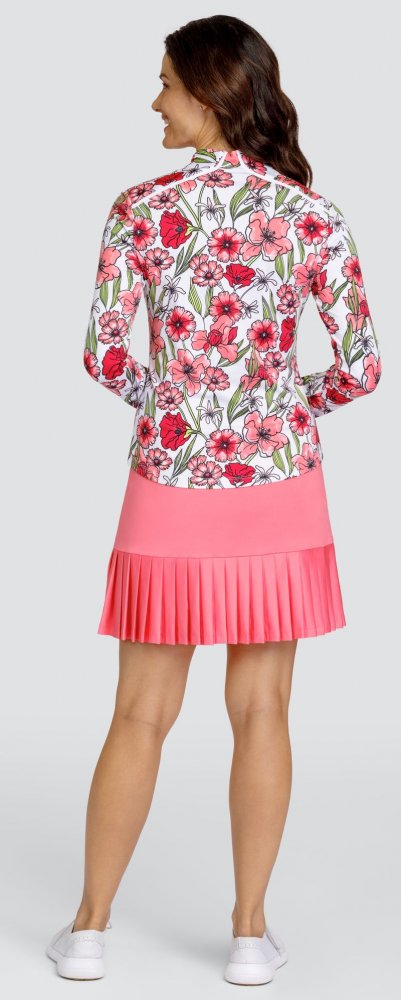 Tail Theola LS Funnelnktop Curvedhe, Strawberry Blossoms