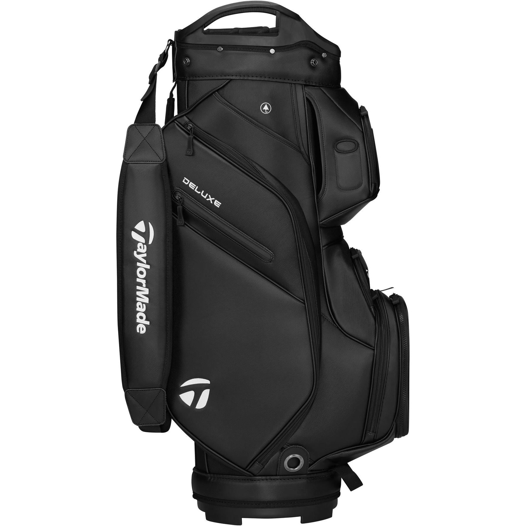 TaylorMade Deluxe 2026, Černý, golfový bag na vozík