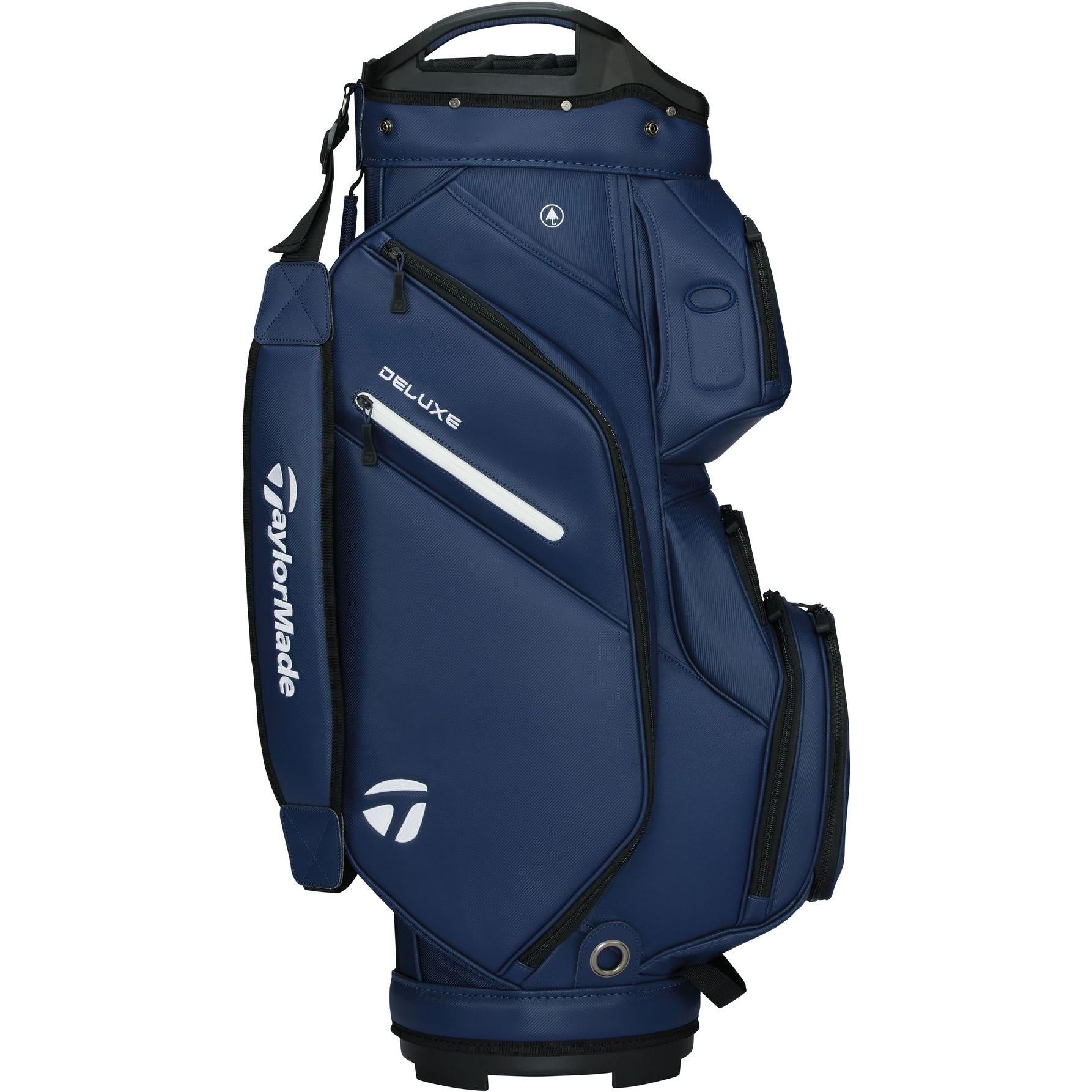 TaylorMade Deluxe 2026, Tmavě modrý, golfový bag na vozík