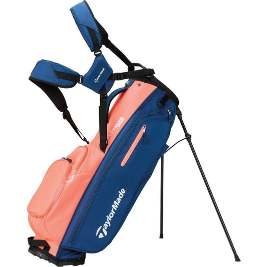 TaylorMade Flextech, Coral, Navy, lehký golfový bag na záda