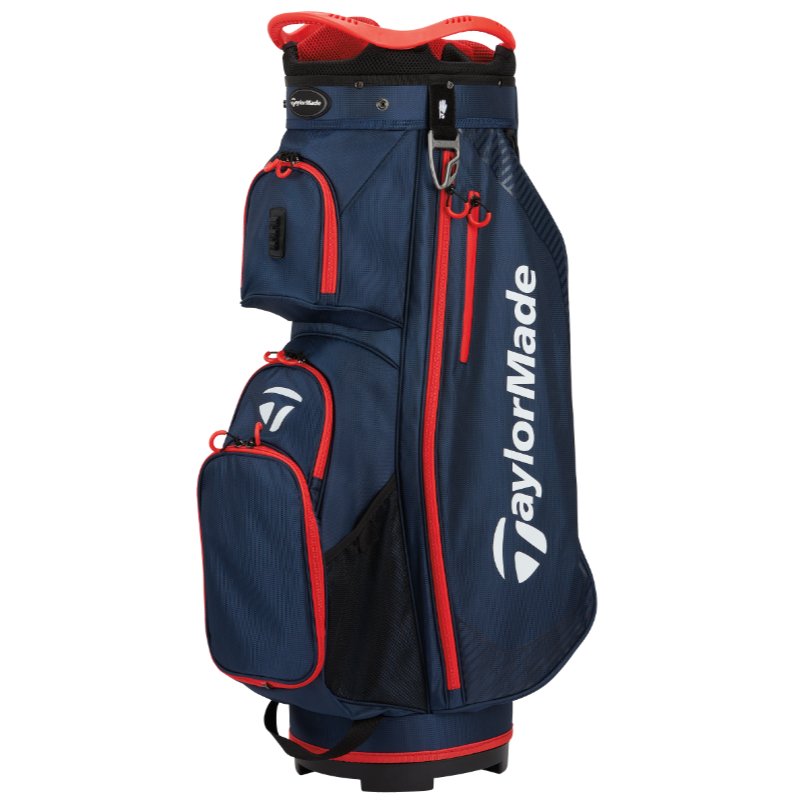 TaylorMade Pro Cart, modro červený vozíkový golfový bag