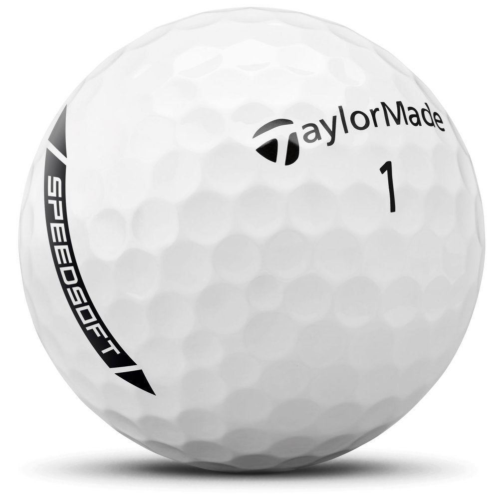 TaylorMade SpeedSoft 2024, bílé golfové míčky