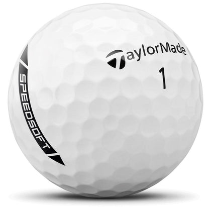 TaylorMade SpeedSoft 2024, bílé golfové míčky