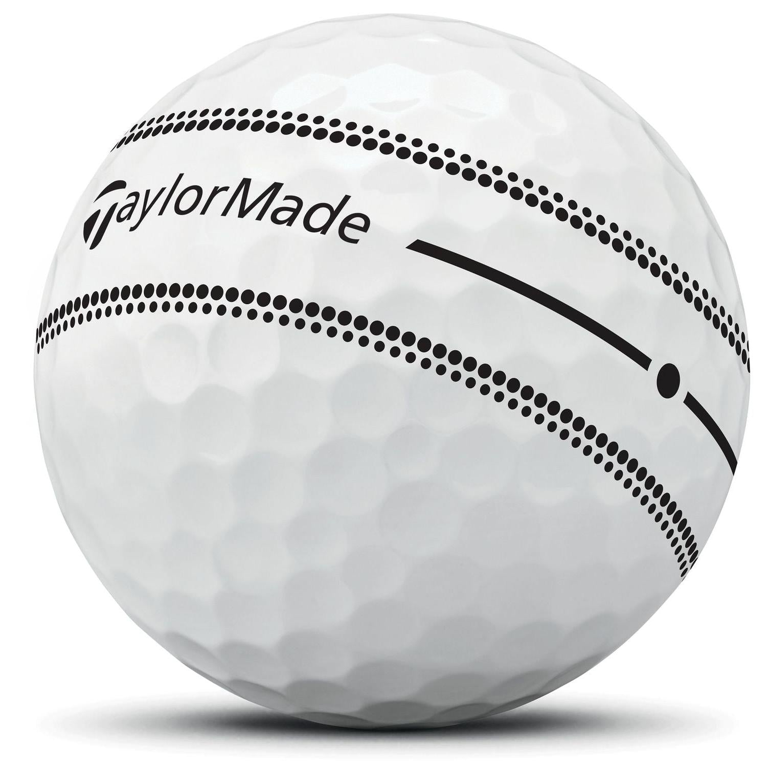 TaylorMade TP5 STRIPE 2026, bílé golfové míčky