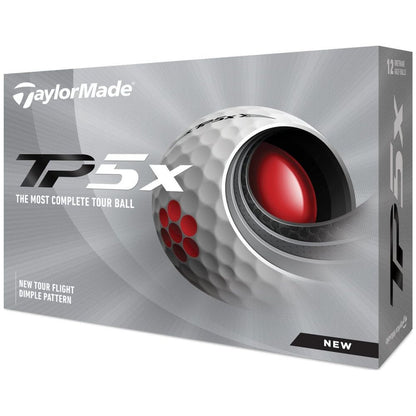 TaylorMade TP5x 21, bílé golfové míčky