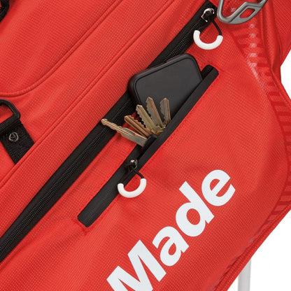 Taylormade Pro Stand Bag, červený golfový bag na nošení