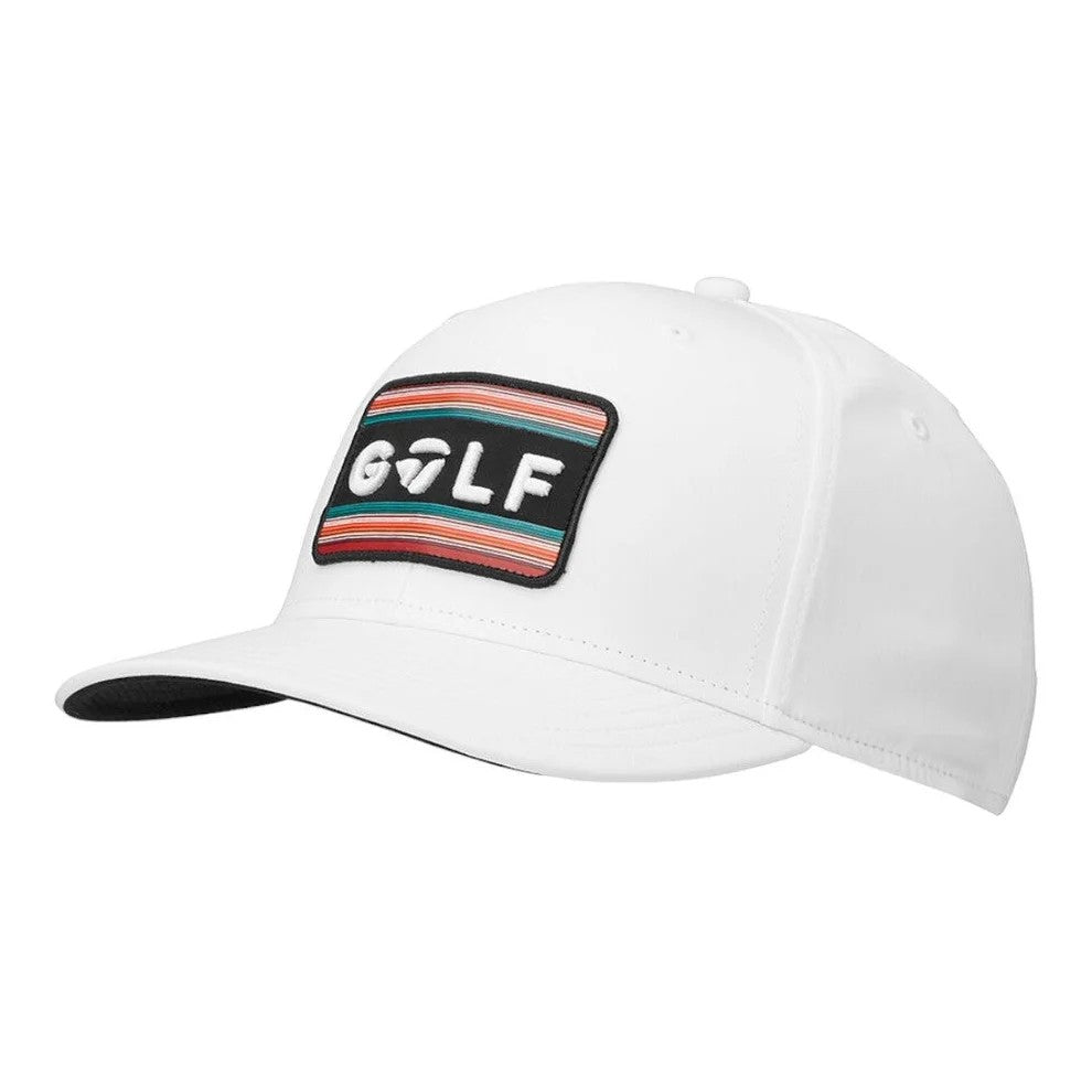Taylormade Sunset Golf Cap, bílá pánská golfová kšiltovka