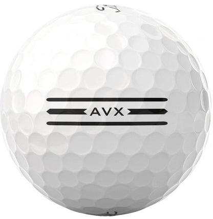 Titleist AVX 2024, bílé golfové míčky