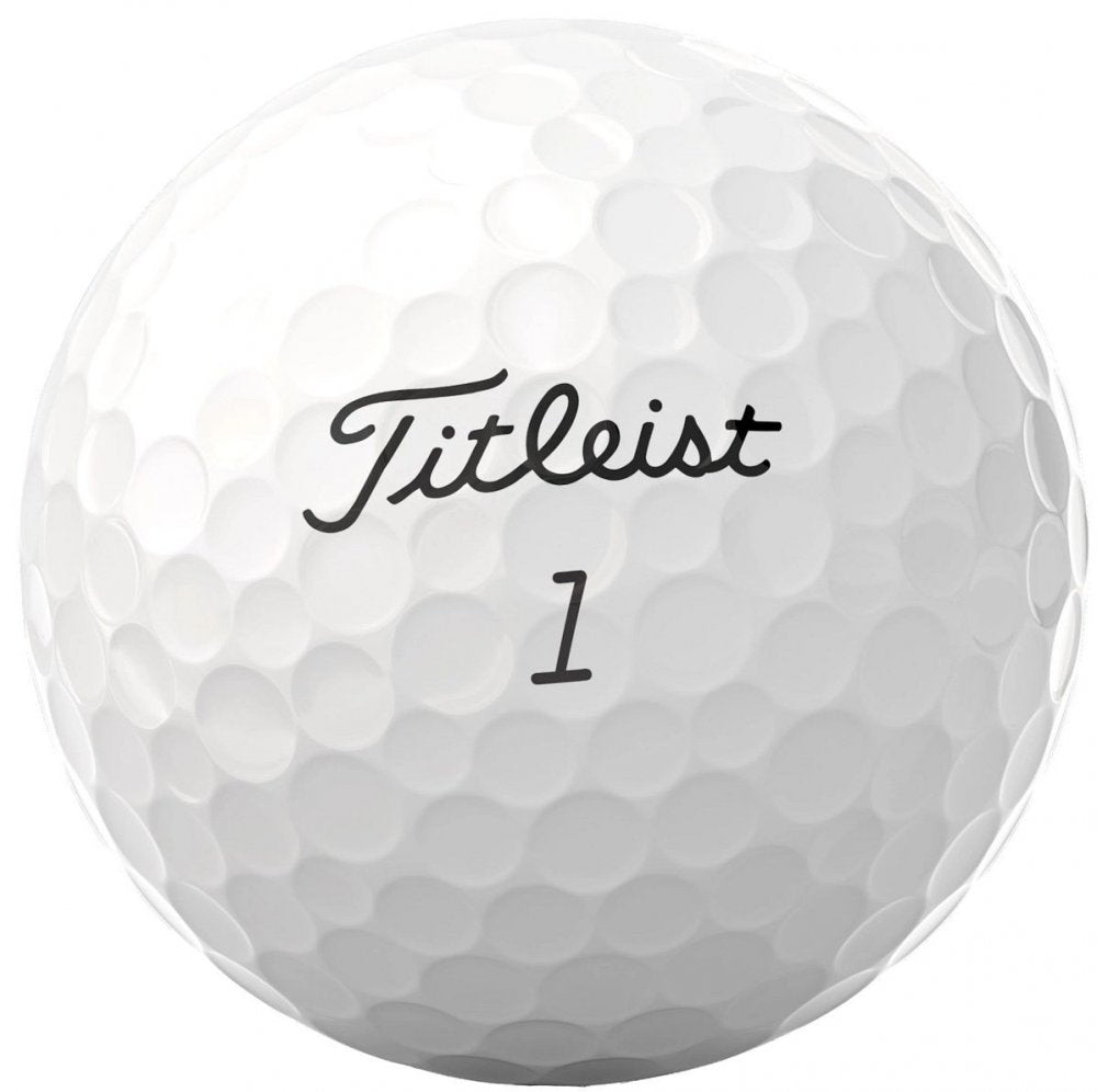 Titleist AVX 2024, bílé golfové míčky