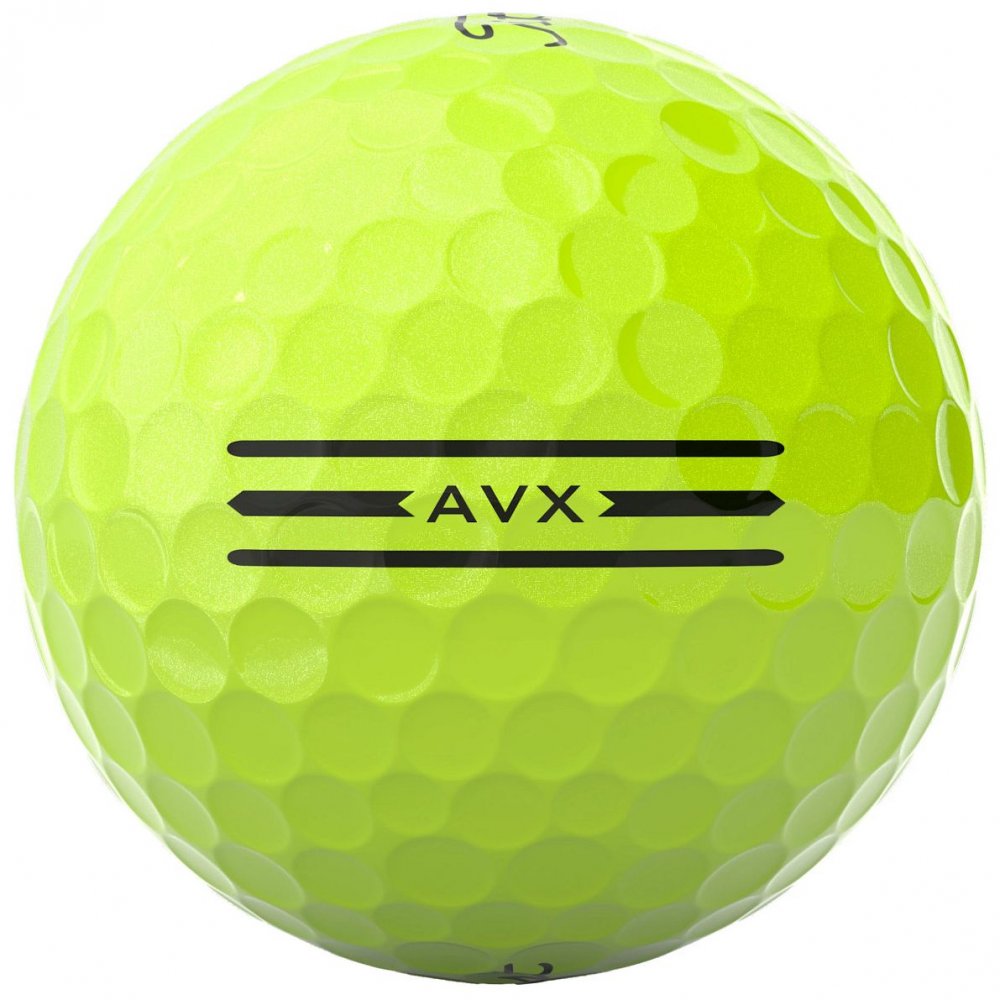 Titleist AVX 2024, žluté, 3 golfové míčky Titleist