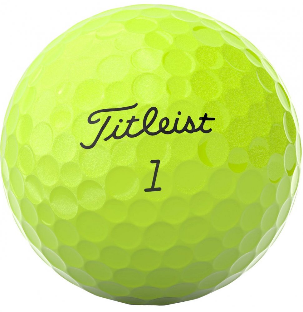 Titleist AVX 2024, žluté, 3 golfové míčky Titleist