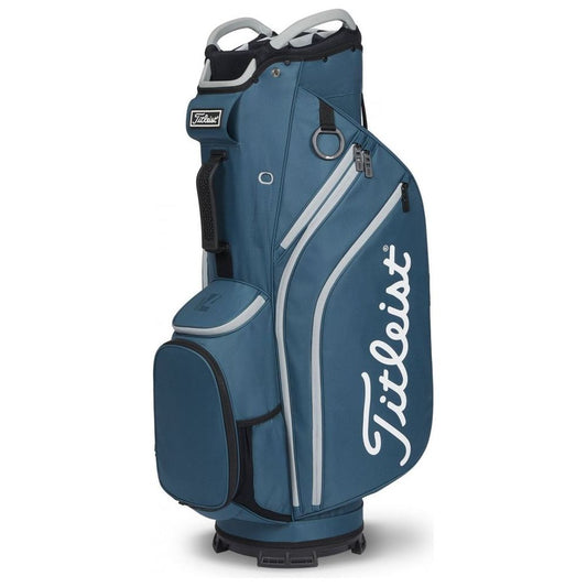 Titleist Cart 14, Black, Baltic, Cool Gray, golfový bag na vozík