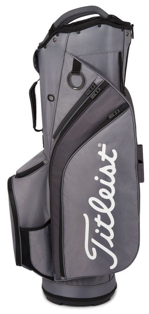 Titleist Cart 14, Charcoal, Graphite, Black, golfový bag na vozík
