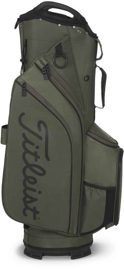 Titleist Cart 14, Cypress, Black, golfový bag na vozík