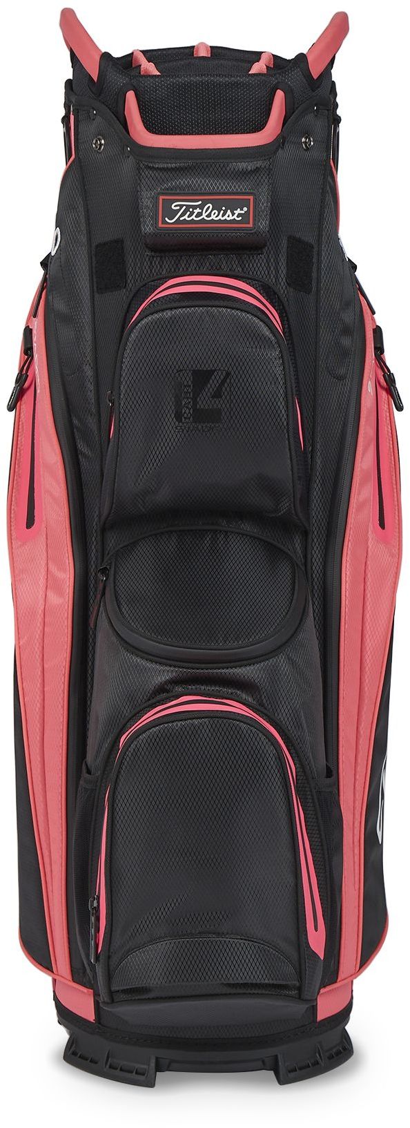 Titleist Cart 14 StaDry, Black, Candy Pink, golfový bag na vozík