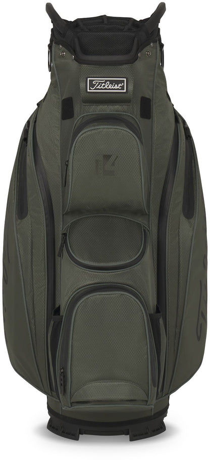 Titleist Cart 14 StaDry, Cypress, Black, nepromokavý golfový bag na vozík