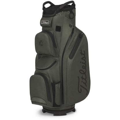 Titleist Cart 14 StaDry, Cypress, Black, nepromokavý golfový bag na vozík