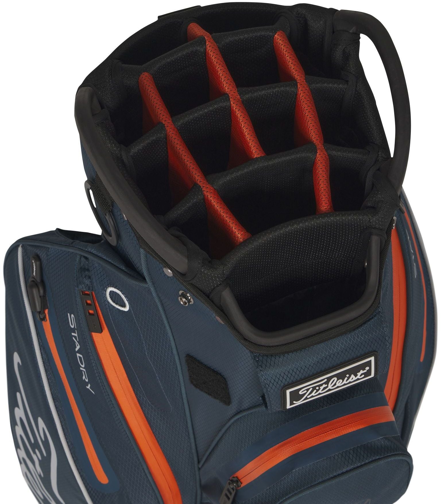 Titleist Cart 14 StaDry, Monterey, Flame, Marble, nepromokavý golfový bag na vozík