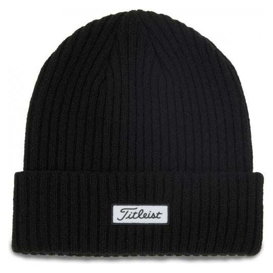 Titleist Charleston Cuff Knit, Black, White