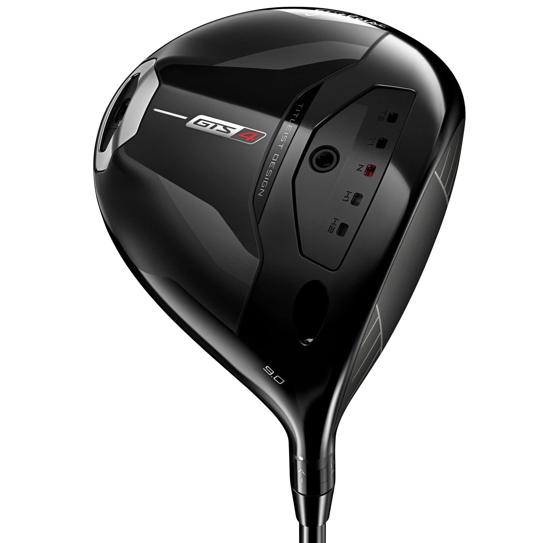 Titleist GTS4, sportovní pánský golfový driver pro nízký spin