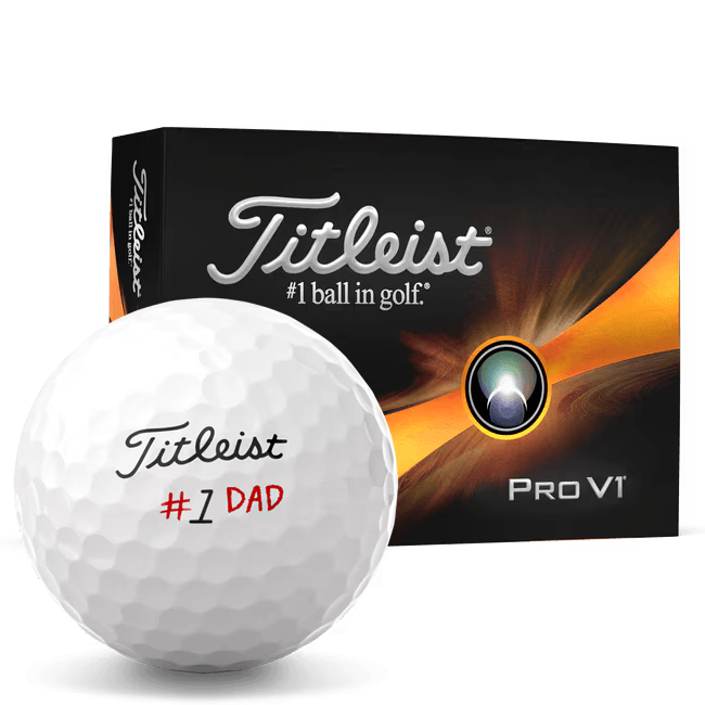 Titleist PRO V1, No. 1 Dad, Limitovaná edice 12 golfových míčků