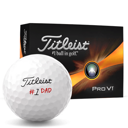 Titleist PRO V1, No. 1 Dad, Limitovaná edice 12 golfových míčků
