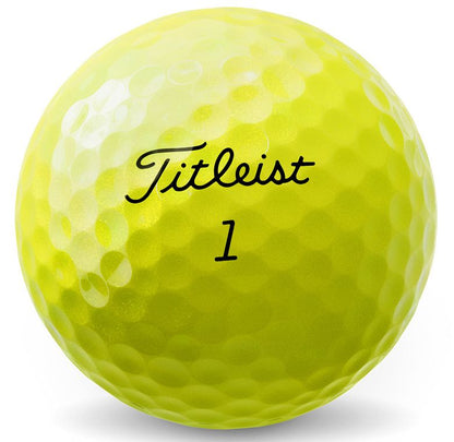Titleist PRO V1, žluté golfové míčky