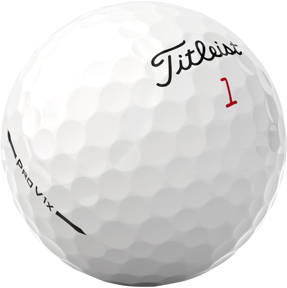 Titleist PRO V1x 2025, bílé golfové míčky