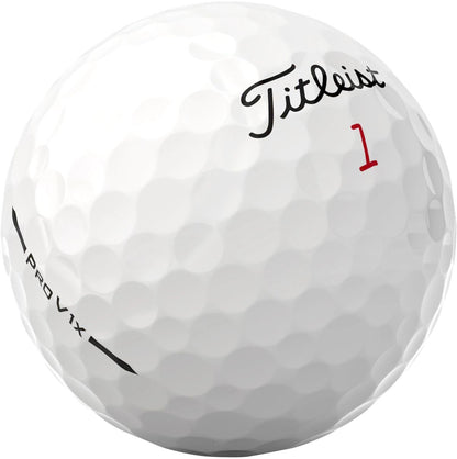 Titleist PRO V1x 2025, bílé golfové míčky