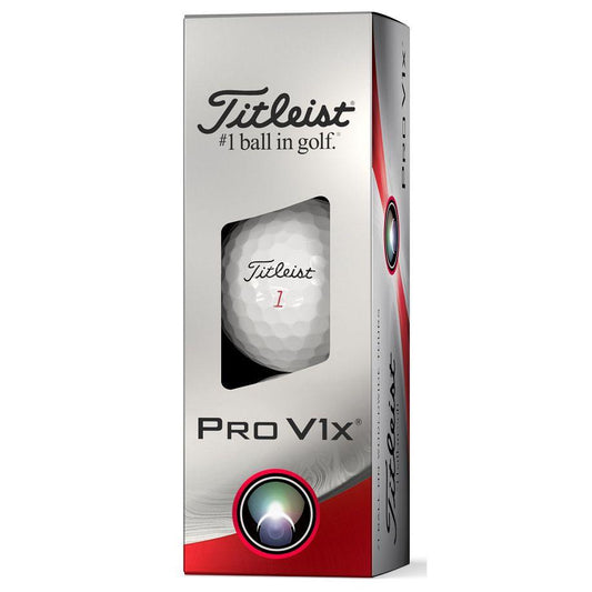 Titleist PRO V1x, bílé golfové míčky