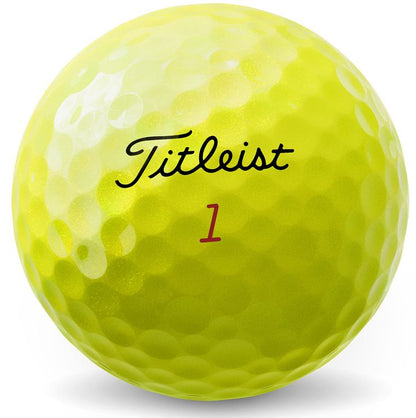 Titleist PRO V1x, žluté golfové míčky