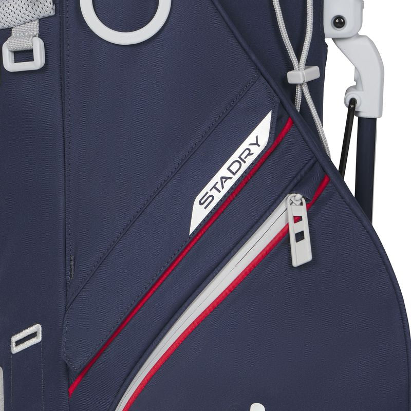 Titleist Players S4 StaDry, Navy, Red, White, nepromokavý golfový bag na nošení