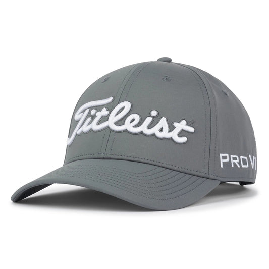 Titleist Tour Performance, šedo bílá pánská golfová kšiltovka